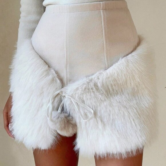 Apricot Sexy Women's Bodycon Mini Skirt - Picture 6 of 8